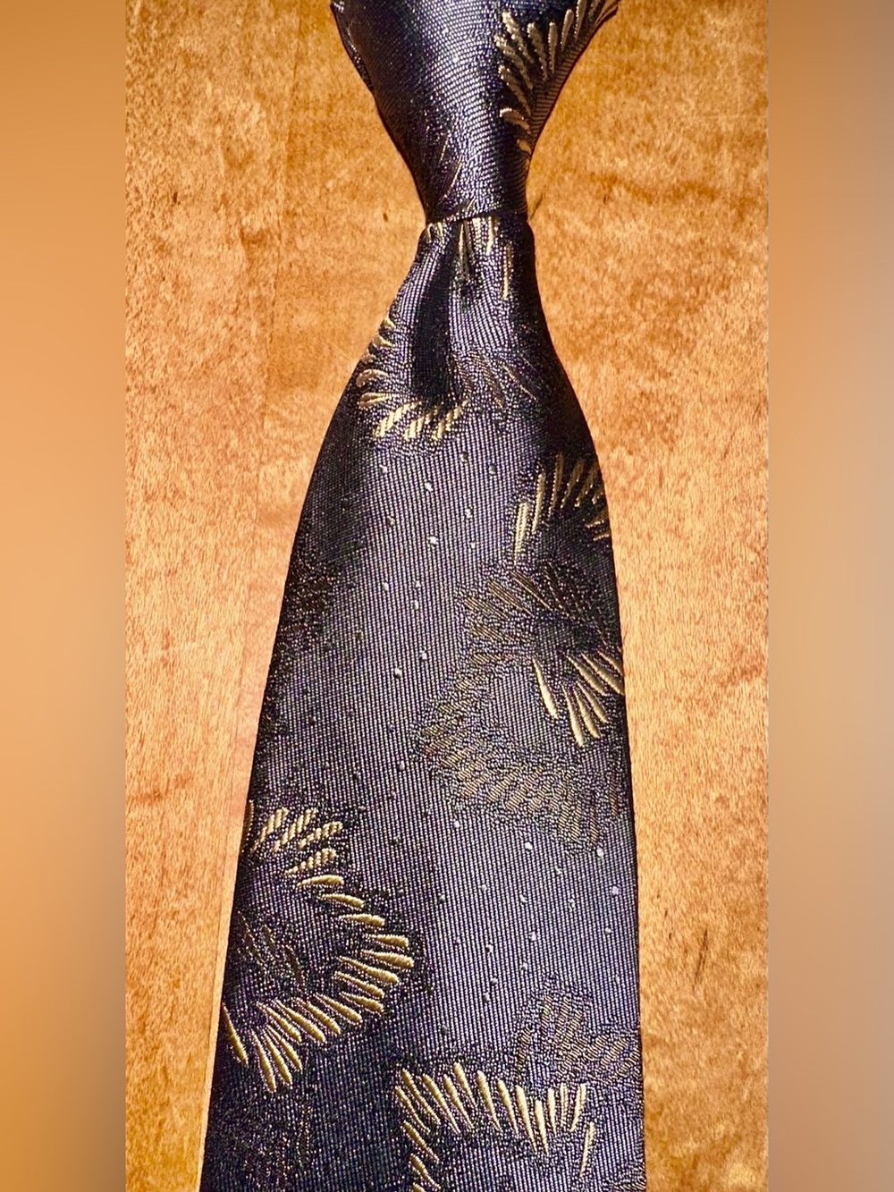 Lancel couture tie necktie Paris France like new vintage